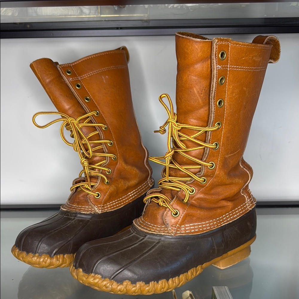 L.L. Bean 8” Classic Bean Boots size 7 women